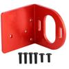 T best RC Motor Mounting Holder, Metal Adjustable Motor Mounting Holder Bracket Seat Base for 540/3660 / 3650 Motor(Red) Rc Motor Mount 1/10 Rc Motor With Mount view 1
