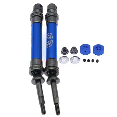 2pcs Alloy Steel Rear CVD Drive Shaft Dark Blue for RC Hobby Car 1/10 ECX 2WD Series Upgraded Hop-up Parts