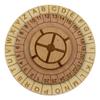 Hide and Seek Cipher Decoder Ring - Two Piece Escape Room Cipher Wheel view 2