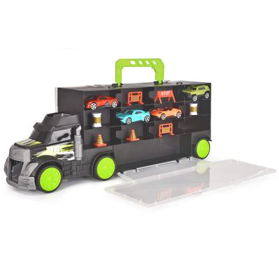Dickie Toys - Truck Carry Case with 4 Die-Cast Vehicles