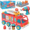 Educational Insights Design & Drill Bolt Buddies Fire Truck - Construction Toys & Toddler Tools, Kids Tool Set with Real Electric Drill Toy, Take Apart STEM Set, Building Kit & Gift for Ages 3+ view 1