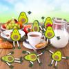 ArtCreativity Bendable Avocado Toys - Set of 12 Flexible Avocado Figurines, Fun Toy Avocados for Kids, Stress Relief Fidget Toys, Avocado Birthday Decorations, Party Favors, and Gifts for Boys & Girls view 4