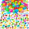 JOYIN 200 PCS Easter Prefilled Eggs with Assorted Toys for Easter Basket Stuffers, Egg Hunt Supplies, Classroom Prizes, Party Favor view 1