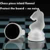 DHHVIC Chess Board Set, Glass Crystal Chess Board, Intellectual Strategy Chess Game for Adults and Children,2020cm view 3