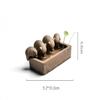 Purple Clay Tea Pet Little Pigs Drink Water Crude Pottery Kung Fu Tea Home Decoration view 3