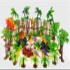 56 Pcs Trees Cake Decorations,Dinosaurs Toys Set, Dinosaurs Cake Decorations Model Trees Ho Scale Trees, Kids Dinosaurs Toys Set for Boys and Girls Woodland Scenics or Cake Topper view 4