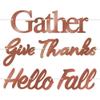 Beistle Hello Fall Thanksgiving Letter Banner- 1 pc. view 1