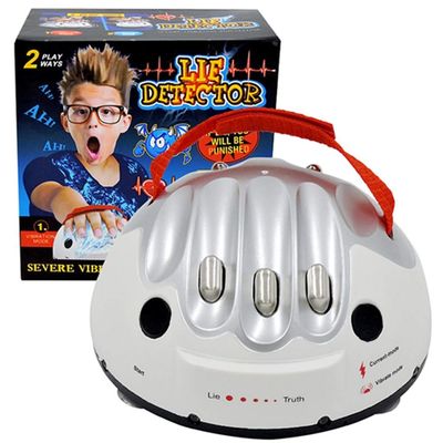 OUKEYI Test Electric Lie Detector, Party Game Truth Shocking Liar Stress Relief Toy for Party and Relax Electric Shock Lie Detector Novelty Game