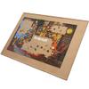 Lavievert Wooden Jigsaw Puzzle Board, Lightweight & Portable Puzzle Plateau Storage Saver with Non-Slip Surface for Games Up to 1500 Pieces - Khaki view 1