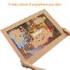 Lavievert Wooden Jigsaw Puzzle Board, Lightweight & Portable Puzzle Plateau Storage Saver with Non-Slip Surface for Games Up to 1500 Pieces - Khaki view 4