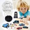 Toddler Toys for 3-4 Year Old Boys,Large Transport Cars Carrier Set Truck Toys with 12 Die cast Vehicles Truck Toys Cars,Ideal Christmas Easter Gifts Toys for Kids Age 3-7 view 4