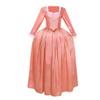 1791's lady Women's Elizabethan Dress Marie Antoinette Musical Hamilton Costume Vintage Dress Pink-XS view 1