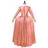 1791's lady Women's Elizabethan Dress Marie Antoinette Musical Hamilton Costume Vintage Dress Pink-XS view 3