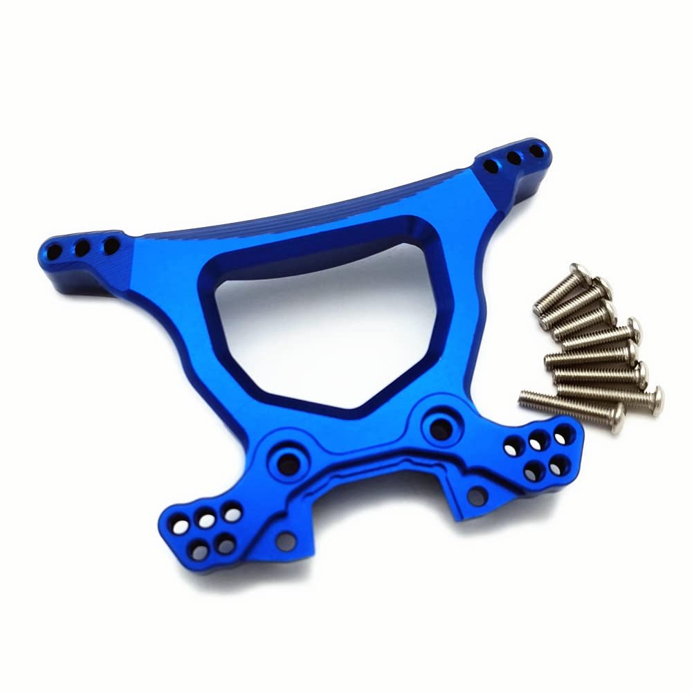 Aluminum Rear Shock Tower Blue for TRAXXAS Rustler 4X4 VXL HOSS 4X4 6738