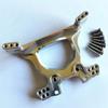 Aluminum Rear Shock Tower Silver for TRAXXAS Rustler 4X4 VXL HOSS 4X4 6738 view 2