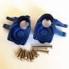 Aluminum Inner Part of Front Knuckle Arms Blue for Axial SCX10 III AXI232006 view 2