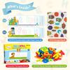 Officygnet Learning Toys for 3 4 5 6 Years Old Boys and Girls, See & Spell CVC Word Builders with Alphabet Cards for Kids Ages 3-5, Matching Letter Game for Preschool Toddler Learning Activities view 2