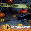 Halloween Crime Scene Decorations Kit, Crime Mystery Dinner Party Game Supplies, Includes Crime Scene Tape, 25 Yellow Evidence Markers, 25 Crime Object Cards view 2