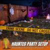 Halloween Crime Scene Decorations Kit, Crime Mystery Dinner Party Game Supplies, Includes Crime Scene Tape, 25 Yellow Evidence Markers, 25 Crime Object Cards view 4