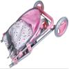 Twin Baby Dolls in Twin Jogger Stroller view 4