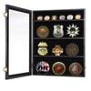 Athena Supply Company ASC Lockable Coin Wood Display Wall Cabinet view 4
