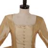 1791's lady Women's Elizabethan Dress Marie Antoinette Musical Hamilton Costume Vintage Dress Brown-M view 2