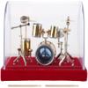 Drum Model, Miniature Musical Instrument Drum Model Display Mini Ornaments Crafts Home Decoration view 1