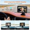 Itomoro 2026 Upgraded Baby Car Camera Monitor [1080P HD & IR Night Vision] 360 Rotation & 150 Wide Clear View Car Seat Camera for Baby Rear Facing, Easy Install & Baby Shower Must-Have view 3
