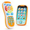 JOYIN Smartphone Toys for Baby, Remote Control Baby Phone with Music, Learning Toy, Birthday Gifts for Infants, Kids, Boys and Girls, Easter Basket Stuffers view 1