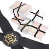 ENHANCE Board Game Bands - Elastic Box Bands with Durable Textured Grip to Keep Lids Closed on Board Boxes, Tabletop/Card Games Without Rubbing During Travel & Storage (Set of 5) view 1
