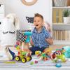 PicassoTiles STEM Learning Toys 250 Piece Building Block Kids Construction Engineering Kit Toy Blocks Children Early Education Playset w/Free IdeaBook, Power Drill, Clickable Ratchet, Age 3+ PTN250 view 2