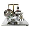 Physical Model of Stirling Engine Generator Small Engine External Combustion Engine steam Engine view 3