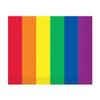 Beistle Rainbow Stripes Design Luncheon Napkins view 1