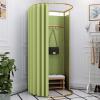 YXYECEIPENO Standing Work Clothes Changing Room Changing Room Camp Toilet Changing Room Dressing Room Curtain Kit and Metal Frame Foldable Simple Dressing Room (15 Colors, Size: 80x200cm) view 1