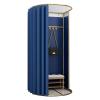YXYECEIPENO Standing Work Clothes Changing Room Changing Room Camp Toilet Changing Room Dressing Room Curtain Kit and Metal Frame Foldable Simple Dressing Room (15 Colors, Size: 80x200cm) view 1