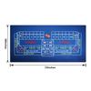 BALIKEN Tabletop Casino Felt 36"x72" for Craps Casino Table Top Felt Layout Mat view 2