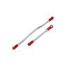 Aluminum Steering Links Kit for Axial Capra 1.9 UTB RC Crawler Upgrade (Red) view 1
