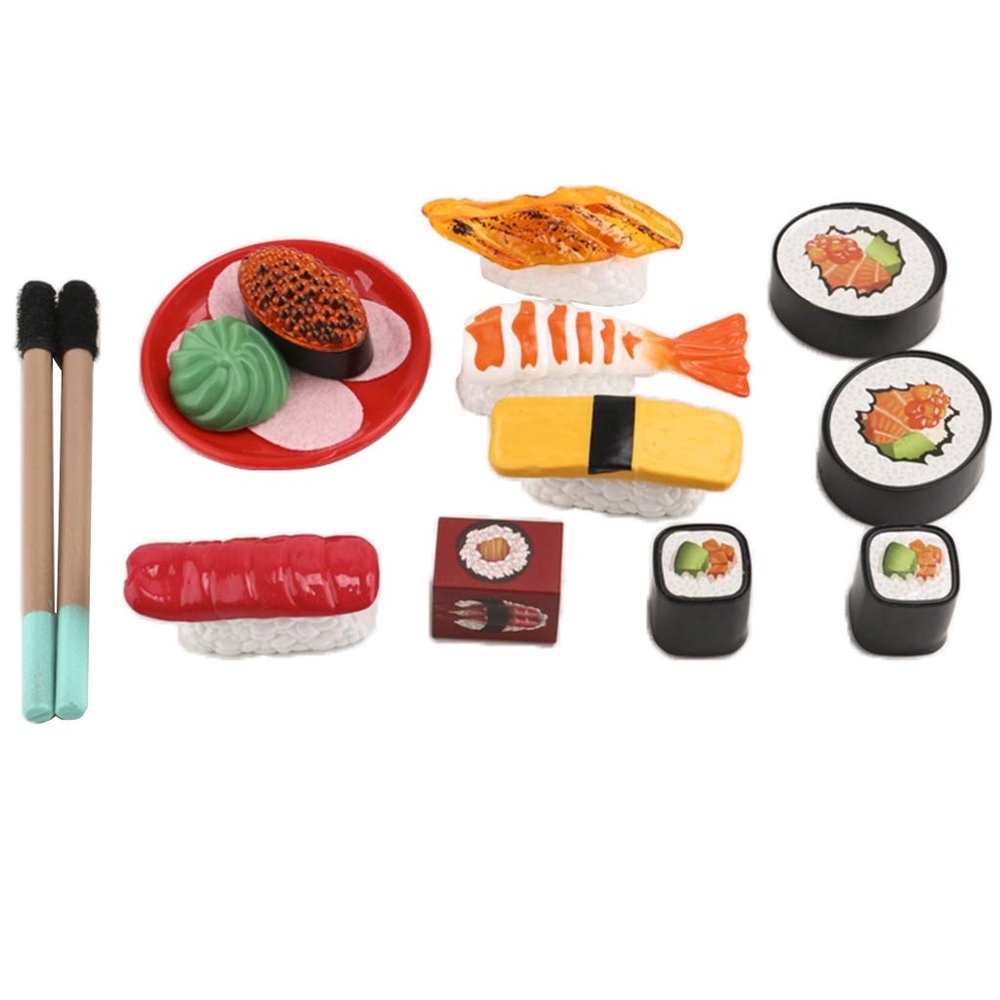 LoveinDIY Plastic Japanese Playset Pretend Play Kitchen for Kids