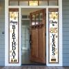LASKYER Happy 85th Birthday Decorations,85th Gold Balloon Birthday Theme Door Hanging Banner Sign - Cheers to 85 Years Old Bday Party Supplies. view 1