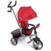 Huffy Malm Luxe 4-in-1 Canopy Trike with Push Handle, Cup Holder & Rear Storage Red view 1
