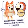 Bluey Bingo Sound Effects Talking Plush, 12 Soft Toddler Toys, Singing Stuffed Animal with 9 Phrases, Baby Plush Toys for Kids view 4
