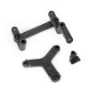 HAIBOXING RC Car 1/18TH Scale Spare Parts Steering Assembly and Servo Top Mount Apply to 2020 New Version 18868 & 18858 & 18859 & 18859A (M1814) view 2