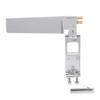 Wosume Suction Rudder, Adjustable Lightweight Rudder for RC Boat, 1 PCS Anti-Corrosion Aluminum Alloy DIY for RC Boat(Silver) view 1