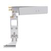 Wosume Suction Rudder, Adjustable Lightweight Rudder for RC Boat, 1 PCS Anti-Corrosion Aluminum Alloy DIY for RC Boat(Silver) view 3