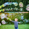 Bubble Gun Bubble Machine Dinosaur Bubble Blower Toy for Kids and Toddlers Bubble in Bubble Gun Party Favors Birthday Christmas Easter Gift for 3 4 5 6 7 8 9 Years Old Boys and Girls (Green) view 3