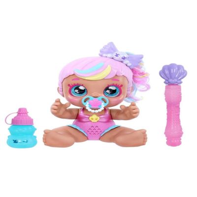 Kindi Kids Electronic 6.5" Doll and 2 Accessories - Poppi Pearl Bubble 'N' Sing
