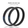 GoolRC 2PCS 132mm Transmission Drive Belts Replacement for VS4-10 Axial SCX10 SCX10 II SCX10 III RC Car Upgrade DIY Parts view 3
