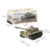 WEECOC RC Tank Military Truck Vehicles RC Car 2.4Ghz Radio Controlled Military Battle Tank Toy 270Rotational Realistic Sounds Electronics Hobby Toys for Kids Boys (Green) view 4