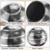 Kryfa Desk Fidget Toy, Kinetic Desk Toy Ball, Desk Fidgets for Office for Adults, Fidgets for Kids 8-12 (1.54", Grey) view 3