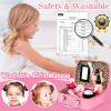 Kids Makeup Kit for Girl, Washable Make Up Set Girl Toys, Real Girls Makeup Kit, Princess Children Toddler Make Up Set with Cosmetic Case Christmas Birthday Gift for Girls Age 4 5 6 7 8 Year Old view 4